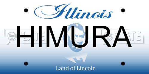 HIMURA Illinois License Plate