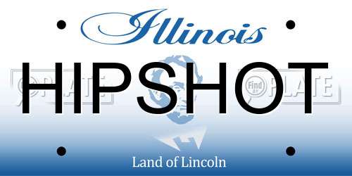 HIPSHOT Illinois License Plate