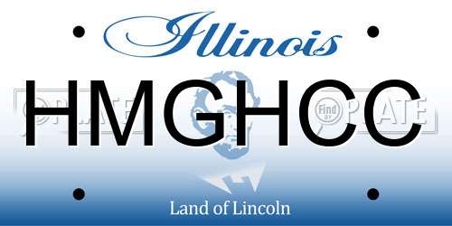 HMGHCC Illinois License Plate