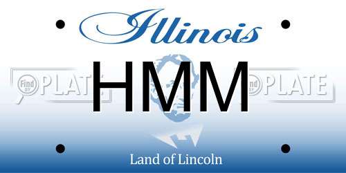 HMM Illinois License Plate