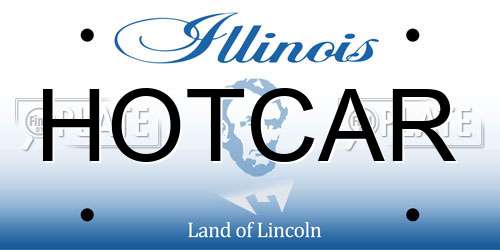 HOTCAR Illinois License Plate
