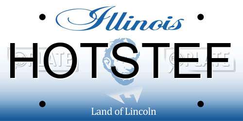 HOTSTEF Illinois License Plate
