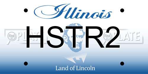 HSTR2 Illinois License Plate