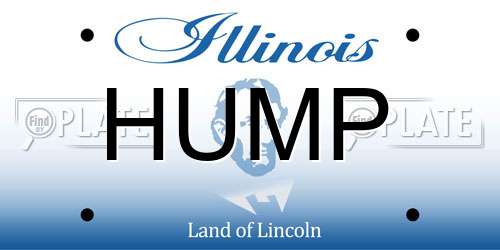 HUMP Illinois License Plate