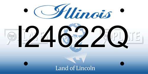 I24622Q Illinois License Plate