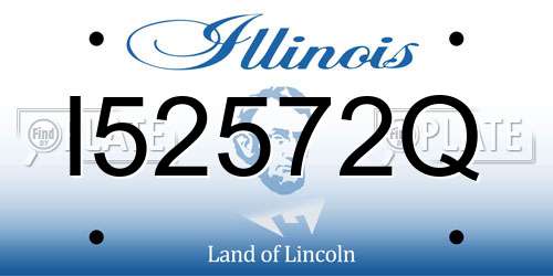 I52572Q Illinois License Plate