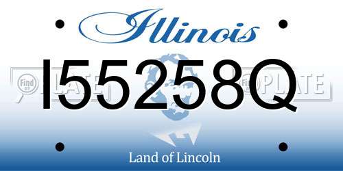 I55258Q Illinois License Plate