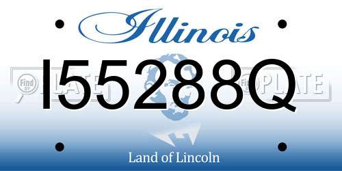 I55288Q Illinois License Plate