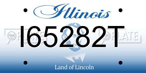 I65282T Illinois License Plate