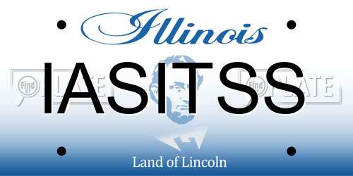 IASITSS Illinois License Plate