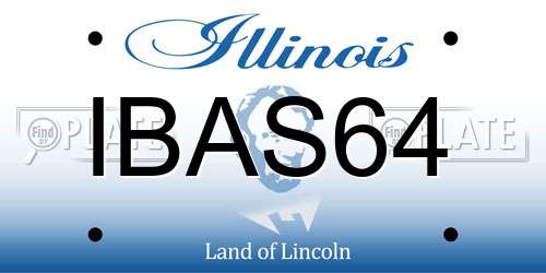 IBAS64 Illinois License Plate