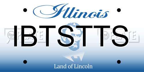 IBTSTTS Illinois License Plate