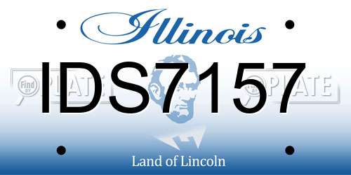 IDS7157 Illinois License Plate