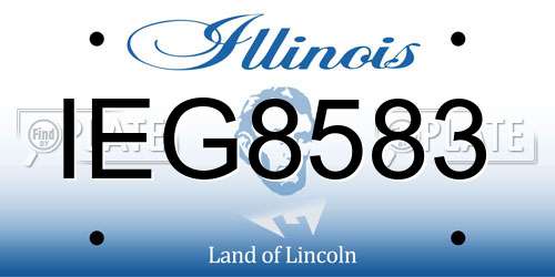 IEG8583 Illinois License Plate