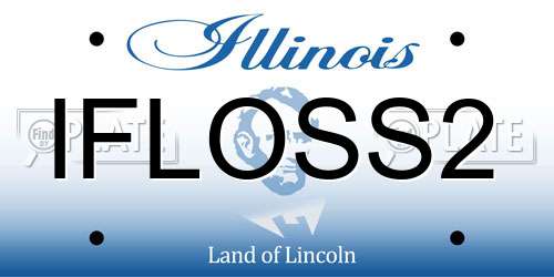 IFLOSS2 Illinois License Plate