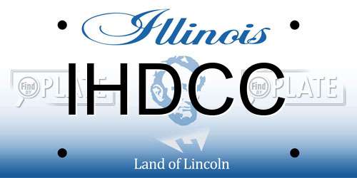 IHDCC Illinois License Plate