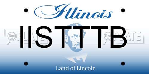 IISTTTB Illinois License Plate