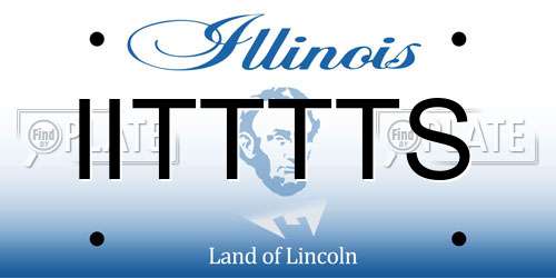 IITTTTS Illinois License Plate