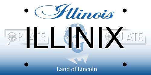 ILLINIX Illinois License Plate