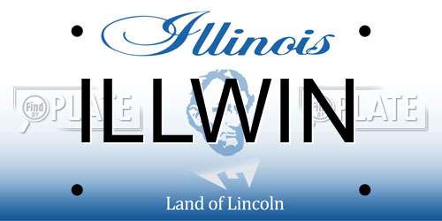 ILLWIN Illinois License Plate