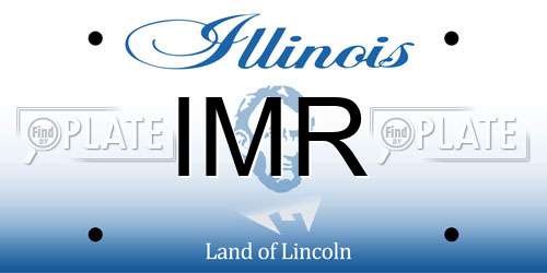 IMR Illinois License Plate