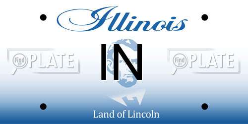 IN Illinois License Plate