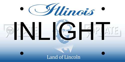 INLIGHT Illinois License Plate