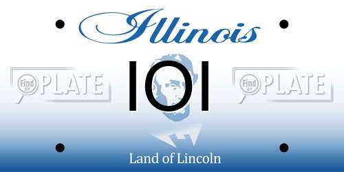 IOI Illinois License Plate