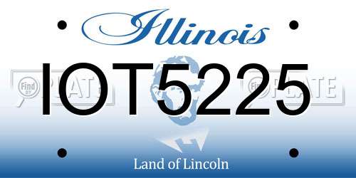 IOT5225 Illinois License Plate