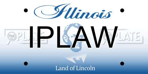 IPLAW Illinois License Plate