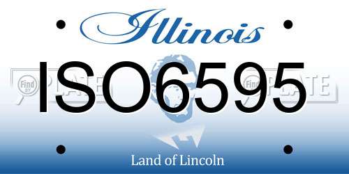 ISO6595 Illinois License Plate