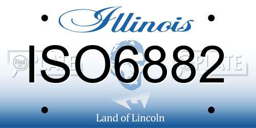 ISO6882 Illinois License Plate