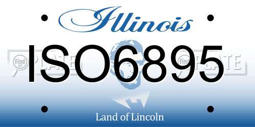 ISO6895 Illinois License Plate