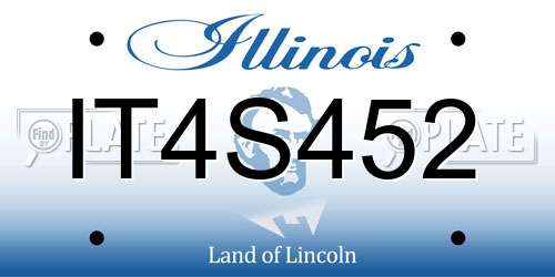 IT4S452 Illinois License Plate