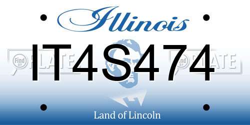 IT4S474 Illinois License Plate