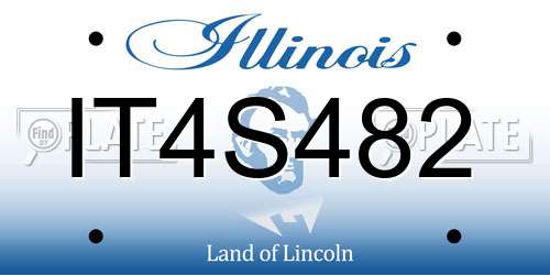 IT4S482 Illinois License Plate