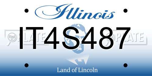 IT4S487 Illinois License Plate