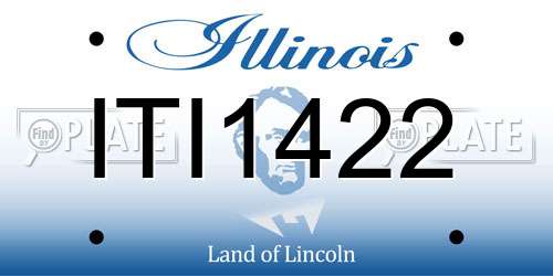 ITI1422 Illinois License Plate