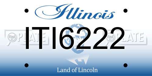 ITI6222 Illinois License Plate