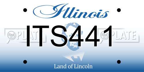 ITS441 Illinois License Plate