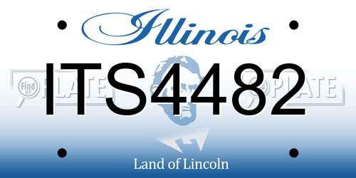 ITS4482 Illinois License Plate