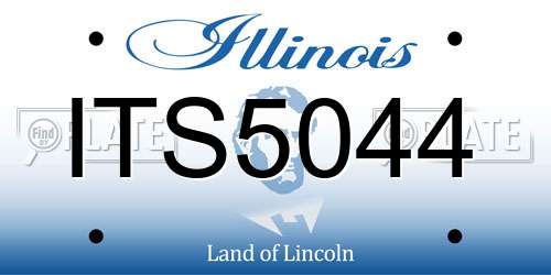 ITS5044 Illinois License Plate