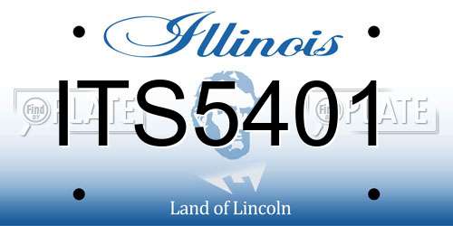 ITS5401 Illinois License Plate