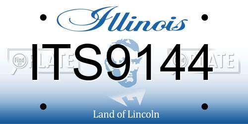 ITS9144 Illinois License Plate