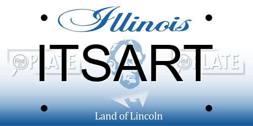 ITSART Illinois License Plate