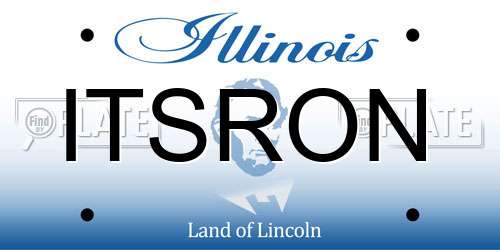 ITSRON Illinois License Plate