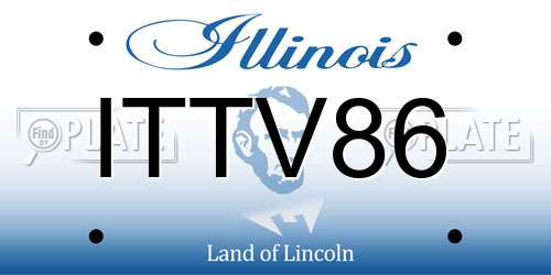ITTV86 Illinois License Plate