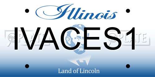 IVACES1 Illinois License Plate
