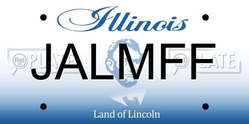 JALMFF Illinois License Plate