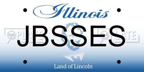 JBSSES Illinois License Plate
